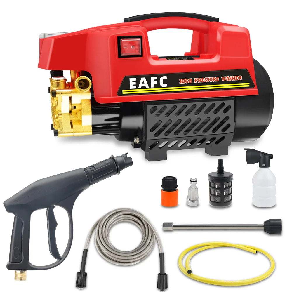 Newest 1000W High-Pressure Car Washer Car Wash Machine Powerful High Pressure Garden Cleaning Electric Water Gun For Home Floor