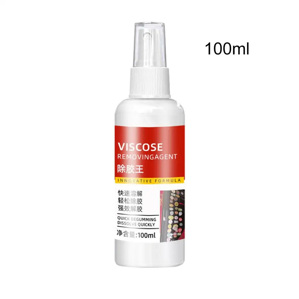100ml Car Adhesive Remover Sticker Remover Sprays Safely Removes Stickers Labels Decals Residues Tape Cleaner Glue Spray