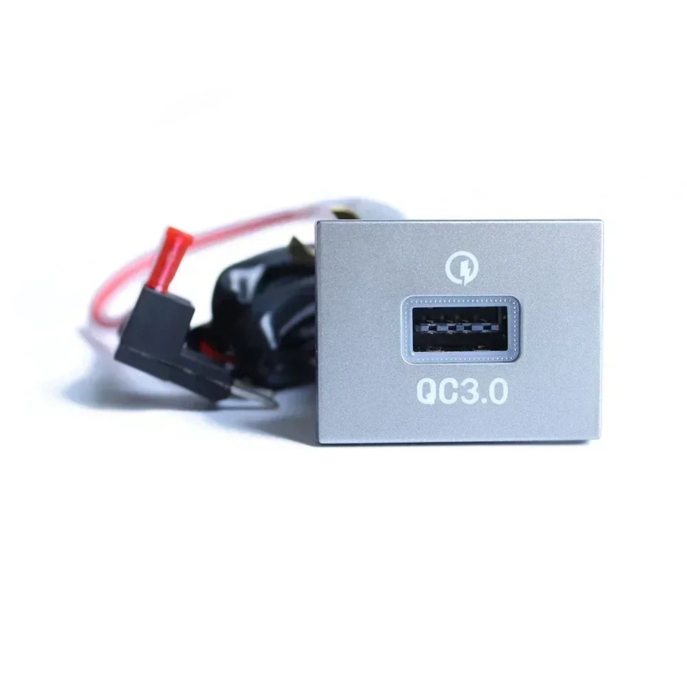 12V/24V Car Phone Charger Socket Double QC3.0 Type C PD USB Charging Port Power Adapter For Ford Focus 2004-2011 mk2 Accessories