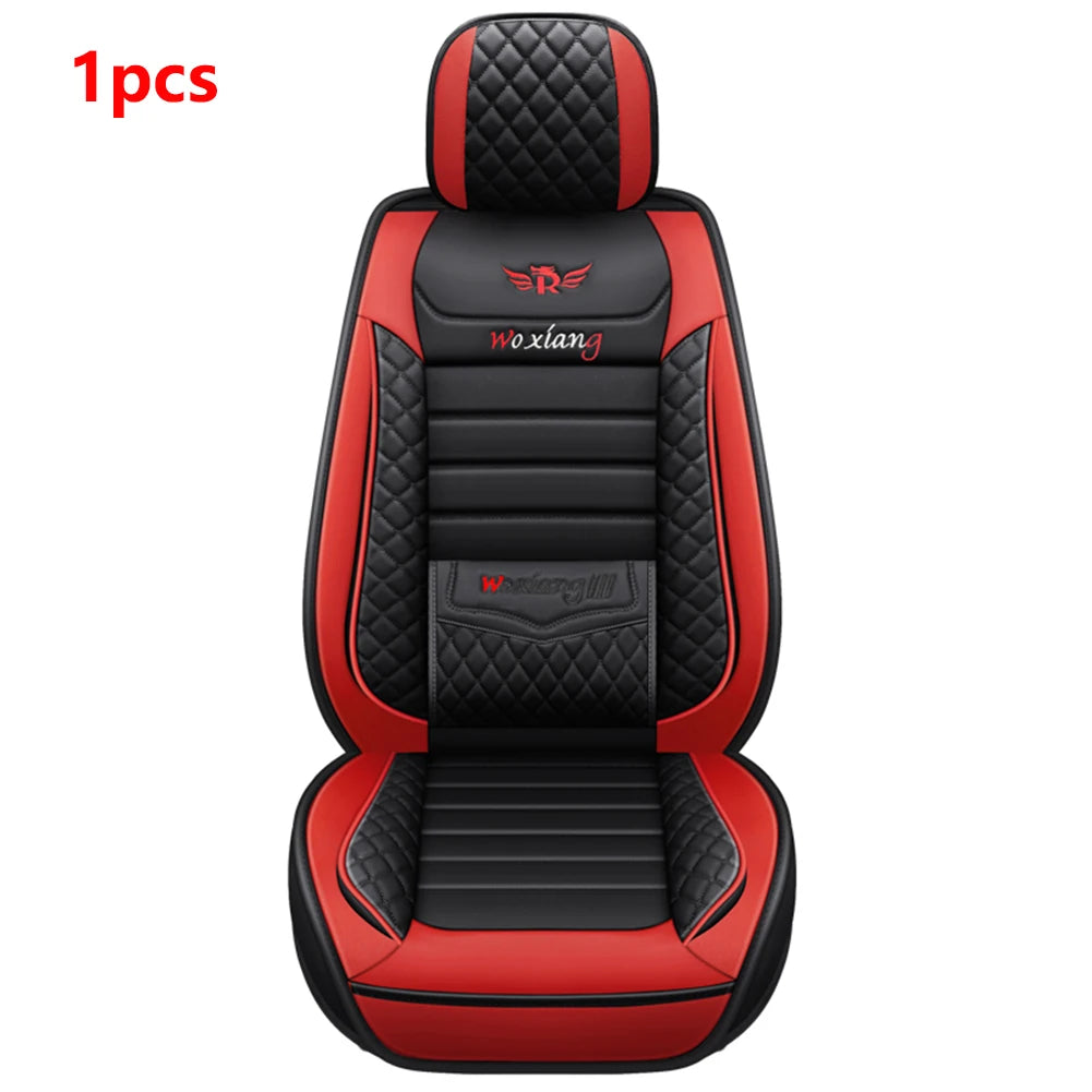 Elegant Universal Faux Leather Car Seat Cover by Tand: Easy-Clean, Comfort Design, Fits Major Models - Enhance Your Car's