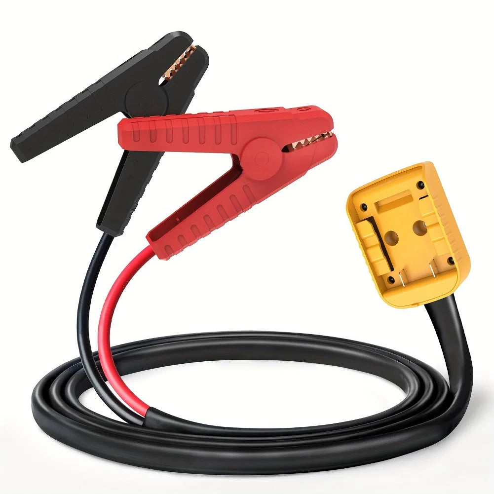 18V Battery Jump Starter Automotive Booster Cable Auto Booster Cable for Most 12V Motorcycles Cars SUVs