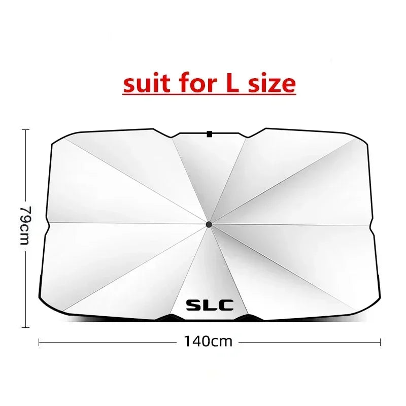 Car sun protection windshield sunshade suitable for Mercedes Benz W124 W203 W204 A CLS B C CLASS E CLA S GLA CLS SL SLC SLK