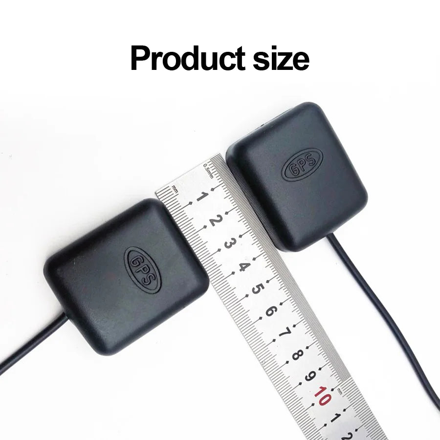 E-ACE Car GPS Signal Antenna GPS Receiver Signal Enhance Device SMA Conector Auto GPS Accessories Suit For Car Navigation Radio