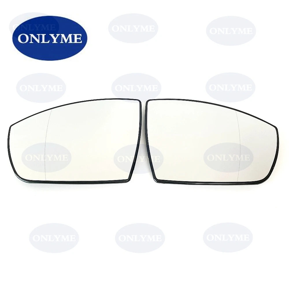 Car Wide Angle Heated Mirror Glass With Blind Spot Light For FORD GALAXY / GRAND C-MAX / KUGA / S-MAX / ECOSPORT 2006 - 2023