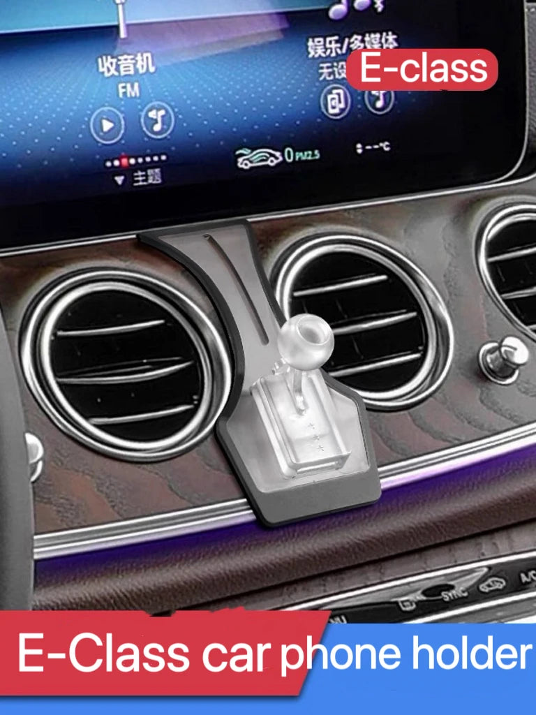 Car Mobile Phone Holder For Mercedes-Benz E Class CLS W213 A238 C238 S213 E250 E300 AMG E53 E63S Car Gravity Stand GPS Bracket