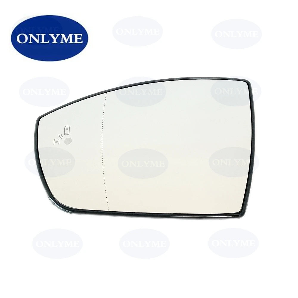 Car Wide Angle Heated Mirror Glass With Blind Spot Light For FORD GALAXY / GRAND C-MAX / KUGA / S-MAX / ECOSPORT 2006 - 2023