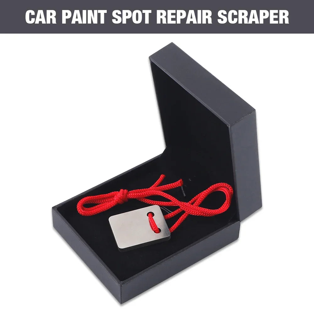 Car Paint Spot Repair Scraper Professional Paint File Quickly Removes Paint Spots/Runs/Stains Without Damaging The Paint Surface