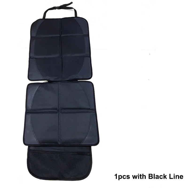 Car Seat Cover for Tesla Model 3 Y Juniper 2026 Oxford PU Leather Protector Mats Child Baby Cushion Protective Mat For Baby Kids