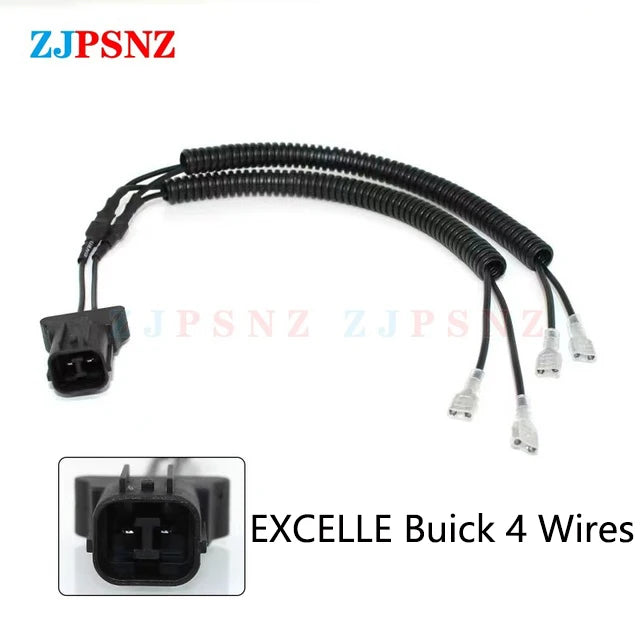 Auto Horn Plug 4 Wires Corrugated Tube Dedicated Snail Horn Socket Conversion Plug Car Speakers Single Horn Refit Double Horn