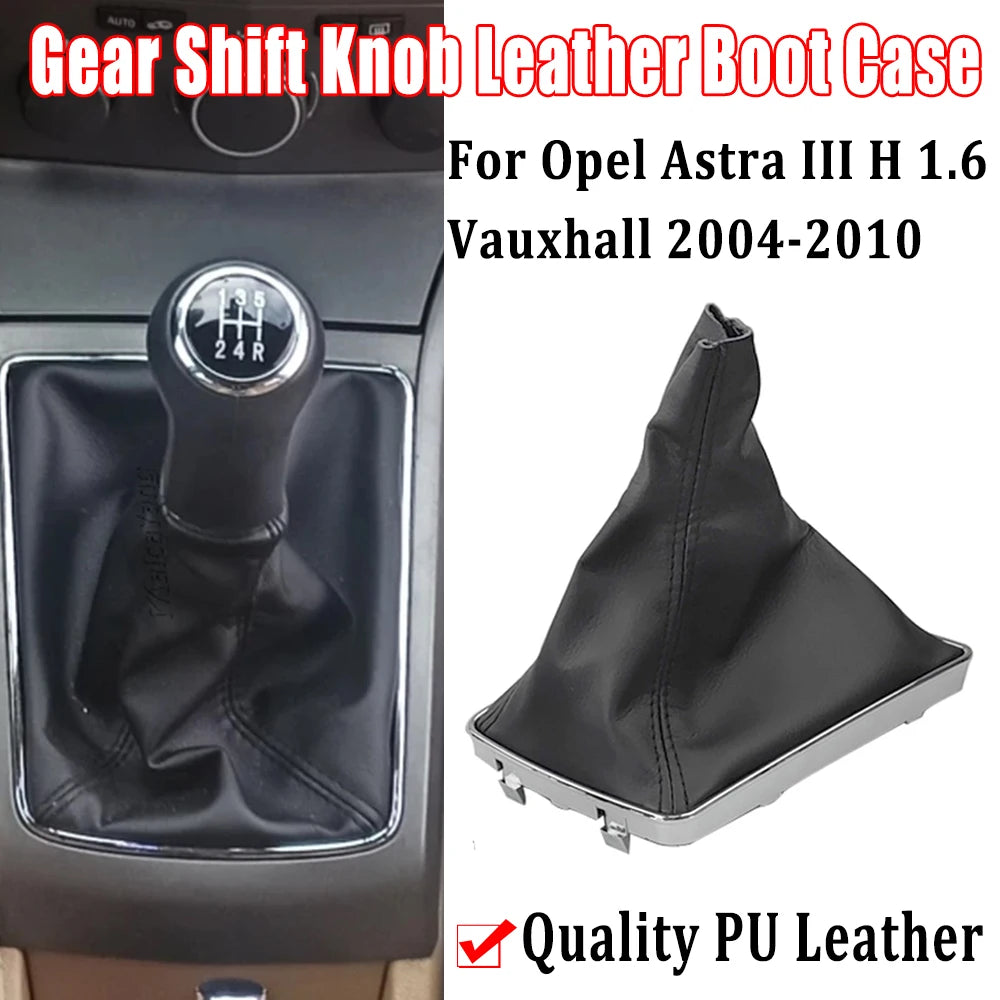 Gearbox Handles Gear Shift Knob Lever Shifter 5 6 Speed For AUXHALL OPEL ASTRA III H 1.6 2004 2005 2006 2007 2008 2009 2010