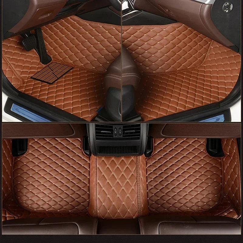 3D Full Coverage Custom Car Floor Mat for BMW 5 Series E39 1995-2004 E60 F10 G30 2017-2022 G60 2023-2025 Car Accessories Carpet